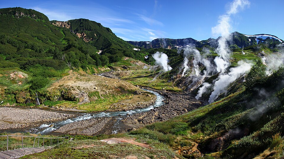 Vallée des geysers